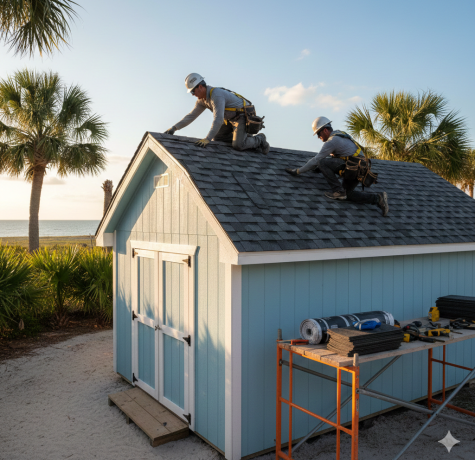Shed Roofing Installation
